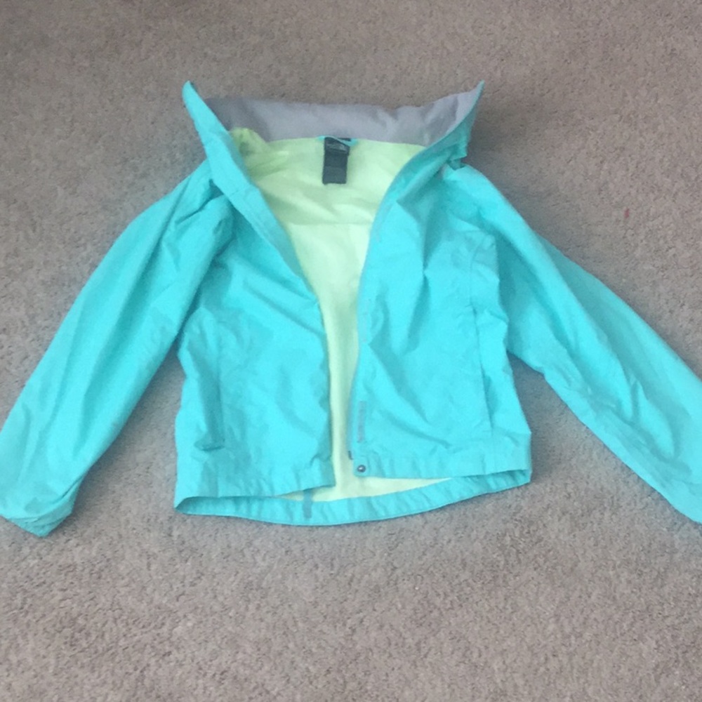 North Face raincoat